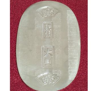 純銀】神田徳力 純銀 小判 200g 大判 神田徳力 謹製 純銀小判50g