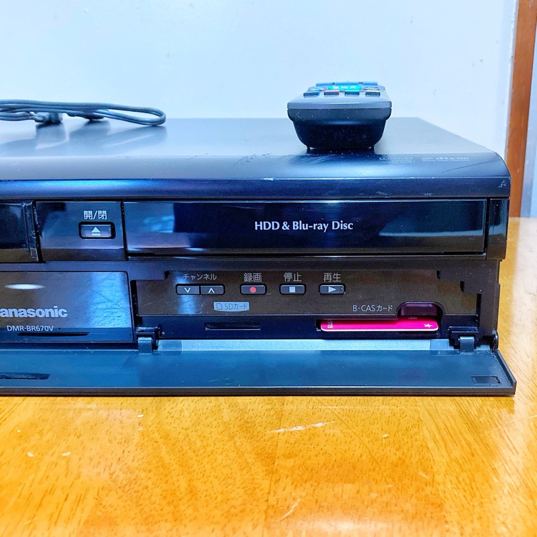 Panasonic HDD搭載Blu-ray/DVDビデオ一体型レコーダー Panasonic HDD