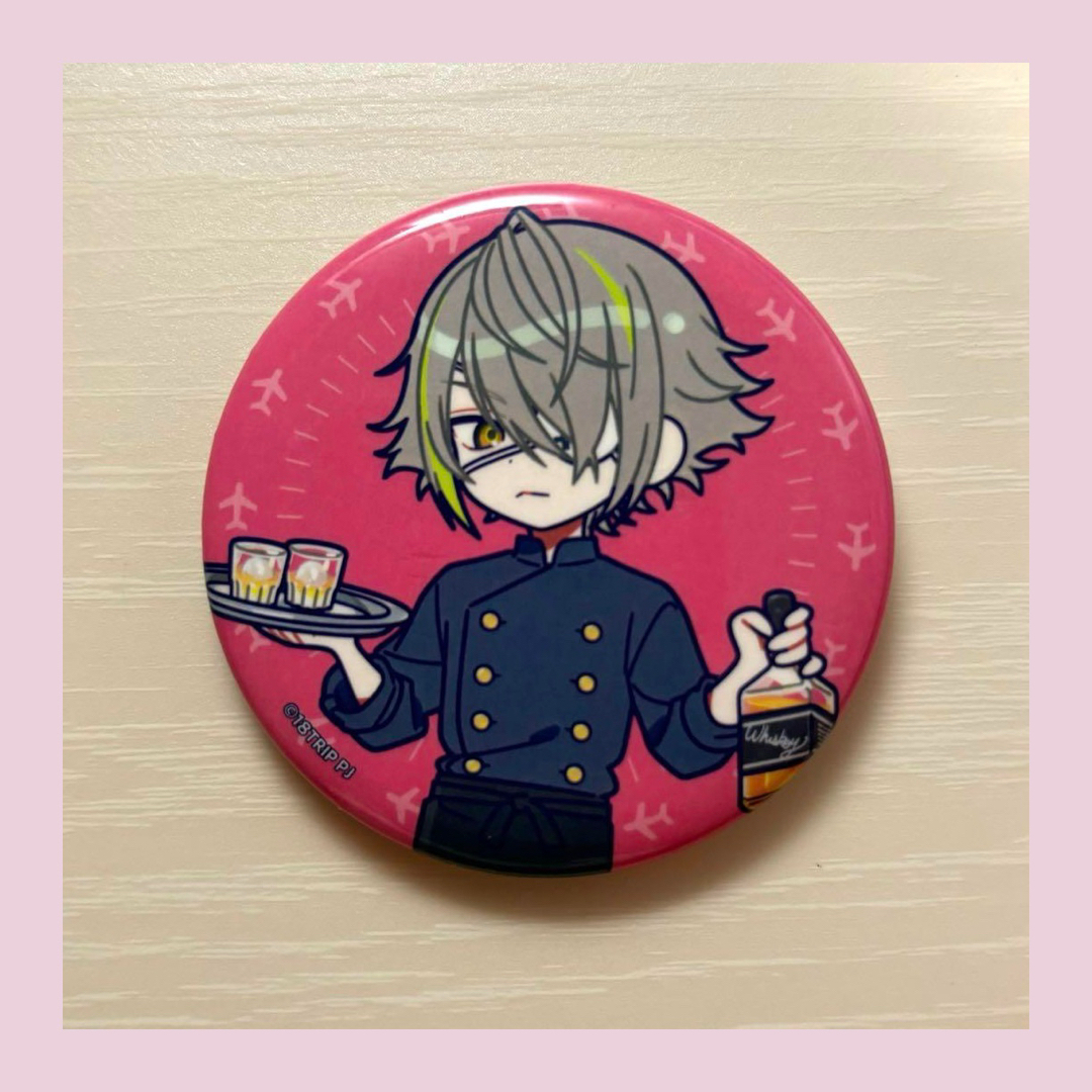 18TRIP エイトリ 夜半子タろ 缶バッジ アニメイトカフェ 15個 18TRIP