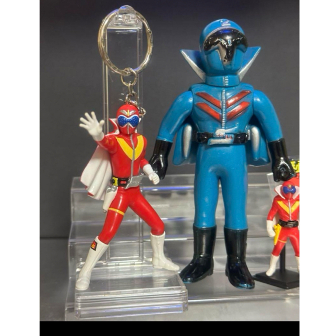 ポピー秘密戦隊ゴレンジャー アカレンジャーアオレンジャーミドレンジャー