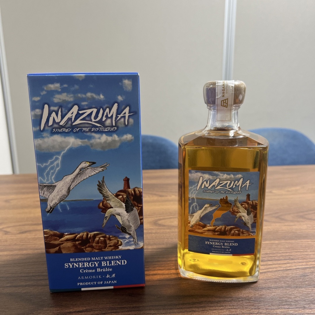 アルモリック×長濱蒸溜所 ブレンデッドモルト INAZUMA クリームブリュレ