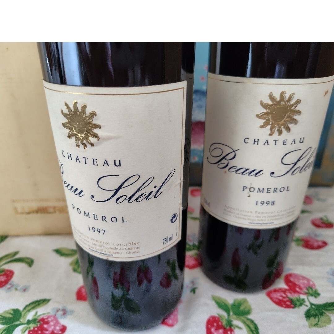 シャトー・ボー・ソレイユ 1997年1998年ワイン未開封2本セット