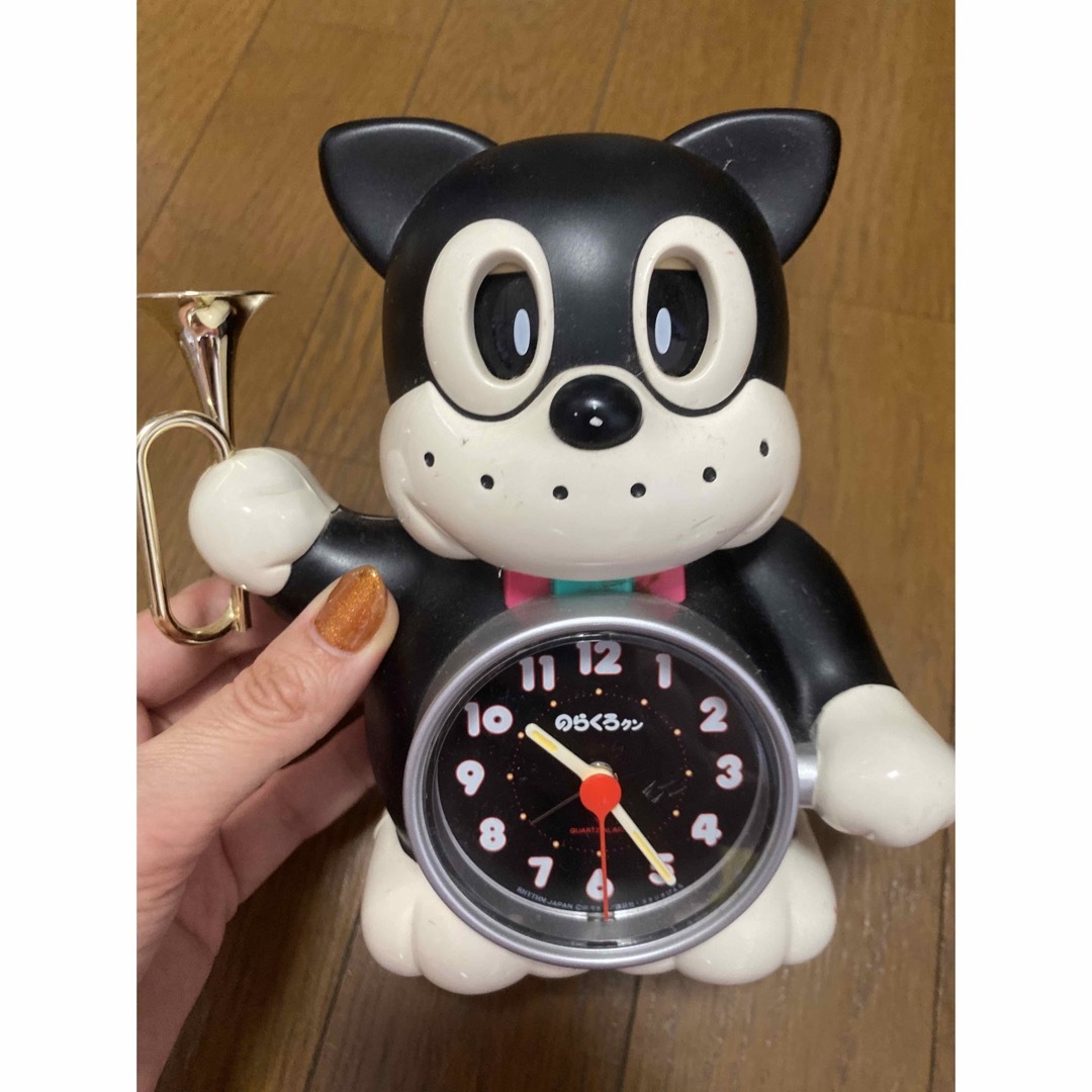 のらくろくん 目覚まし時計 置き時計 レトロ のらくろクン めざまし