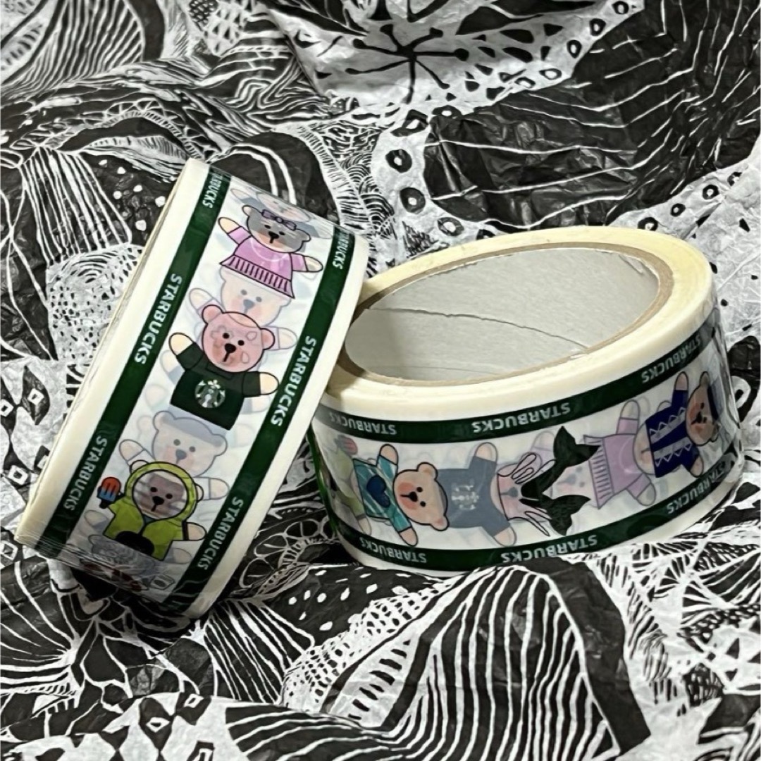 スタバ柄oppテープ6巻