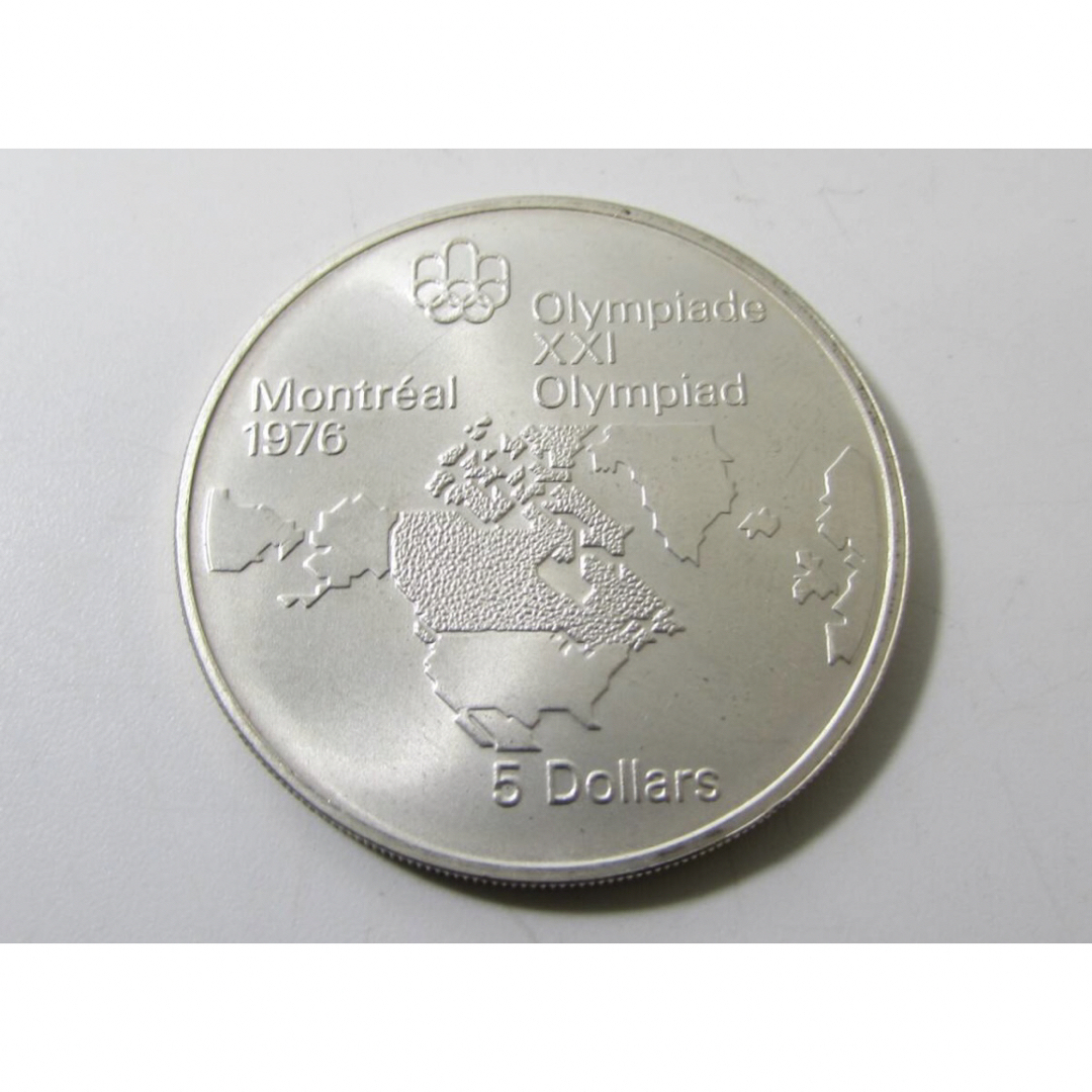 ☆銀貨大型 コイン 1973年 カナダ クイーンエリザベス2世 オリンピック