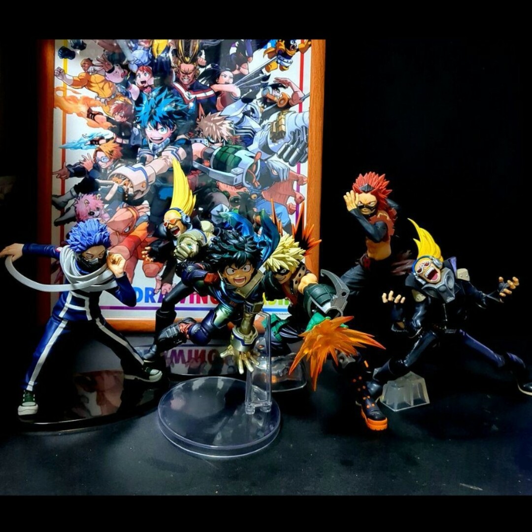 ⚠即購入不可⚠ヒロアカフィギュア、46体まとめ売セット ヒロアカ