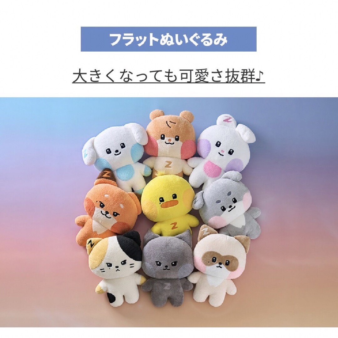 zeroni フラットぬいぐるみ ユジン zb1 yunini ユニニ フラット