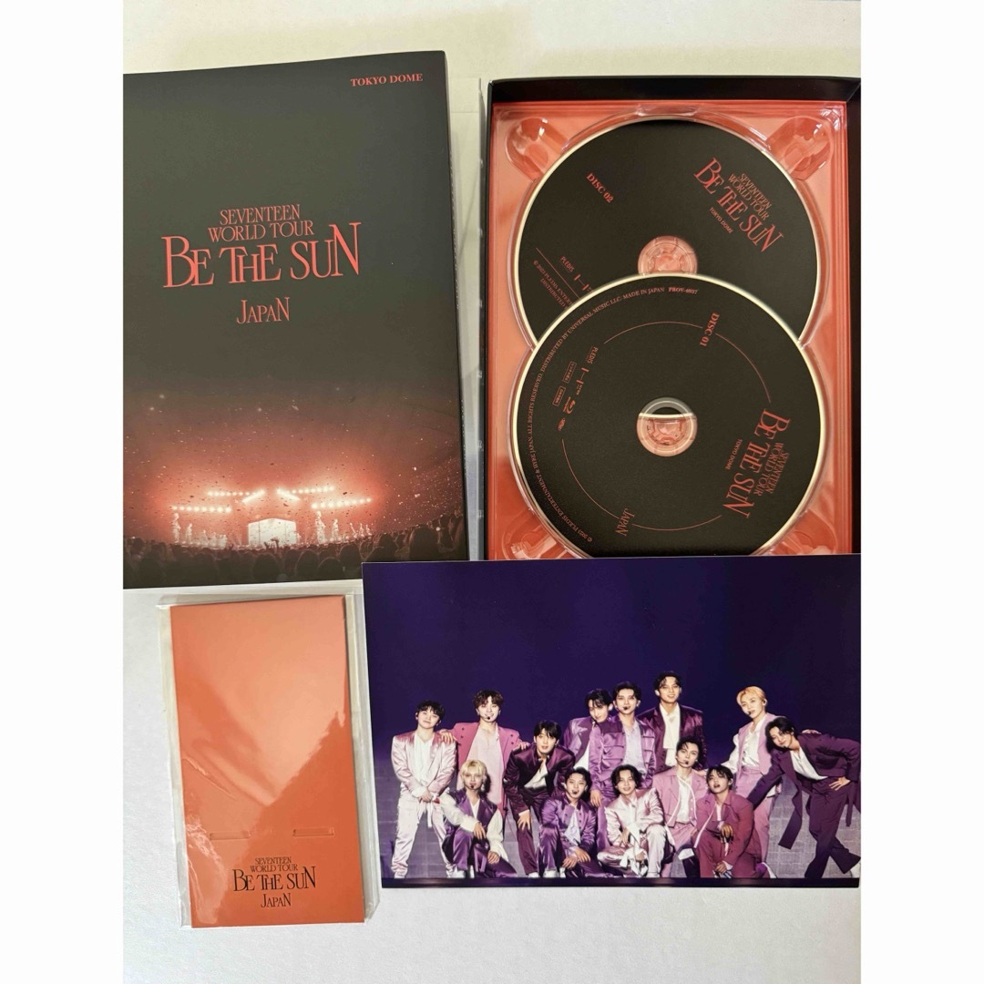 SEVENTEEN bethesun Blu-ray SEVENTEEN WORLD TOUR [BE THE SUN] JAPAN