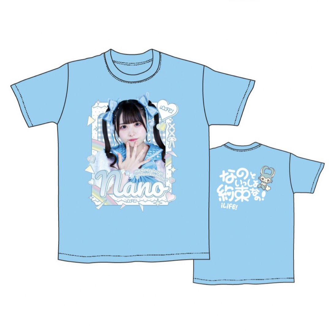 本日限定値下げ】iLiFE! 心花りり 直筆サイン Tシャツ オンラインくじ