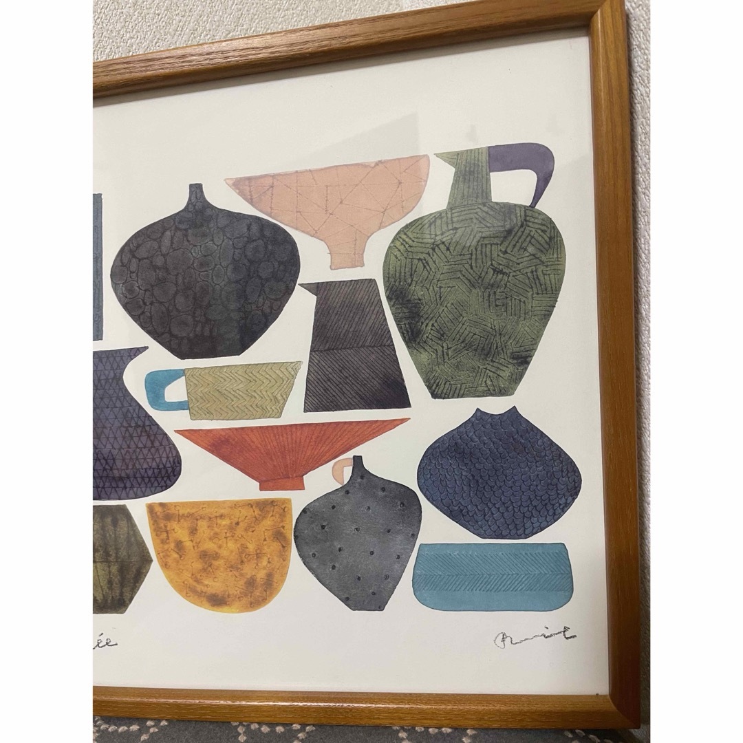 IDEE - バーズワーズ BIRDS' WORDS 額装ポスター UTUWA ウツワ の通販