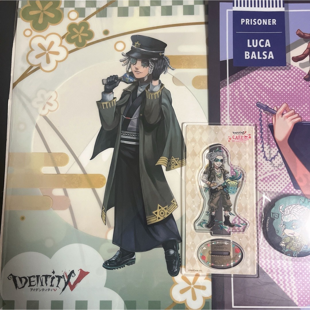 第五人格 缶バッジ 囚人 ルカ winter cafe スイパラ パティシエ