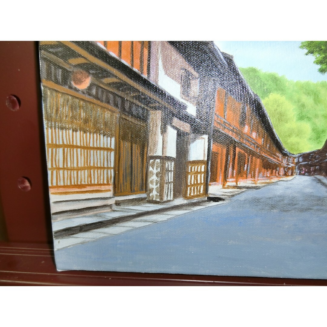 ART】朝隈敏彦真筆(妻籠宿)4号 【公式通販】