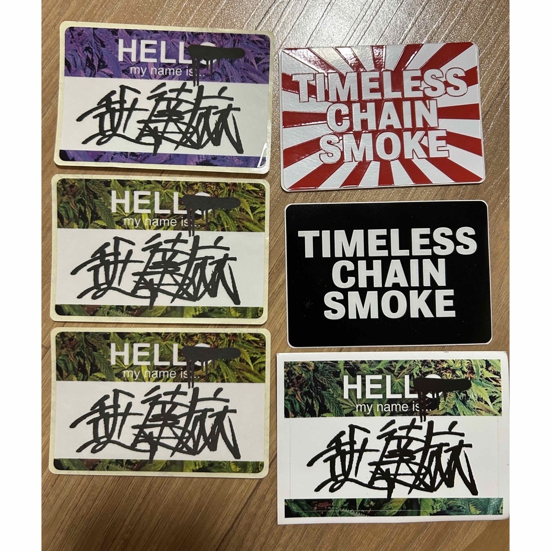 舐達麻ステッカー