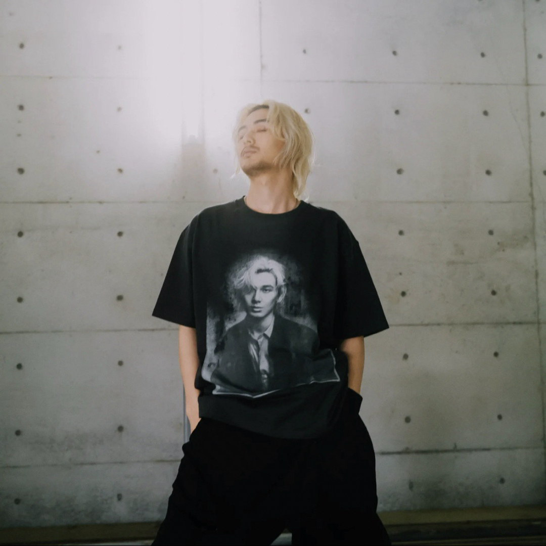 ままなく終了>FUJII KAZE Wanted Tシャツ Mサイズ ブラック ままなく終了>FUJII KAZE Wanted Tシャツ Mサイズ ブラック ままなく