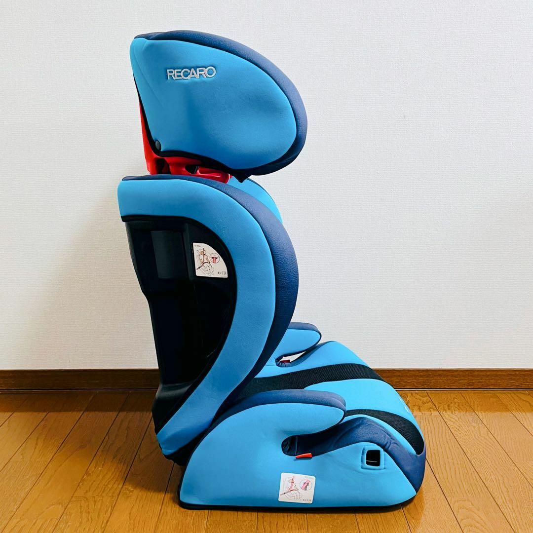美品】 RECARO レカロ ジュニアシート J3 レア ヨーロピアンブルー