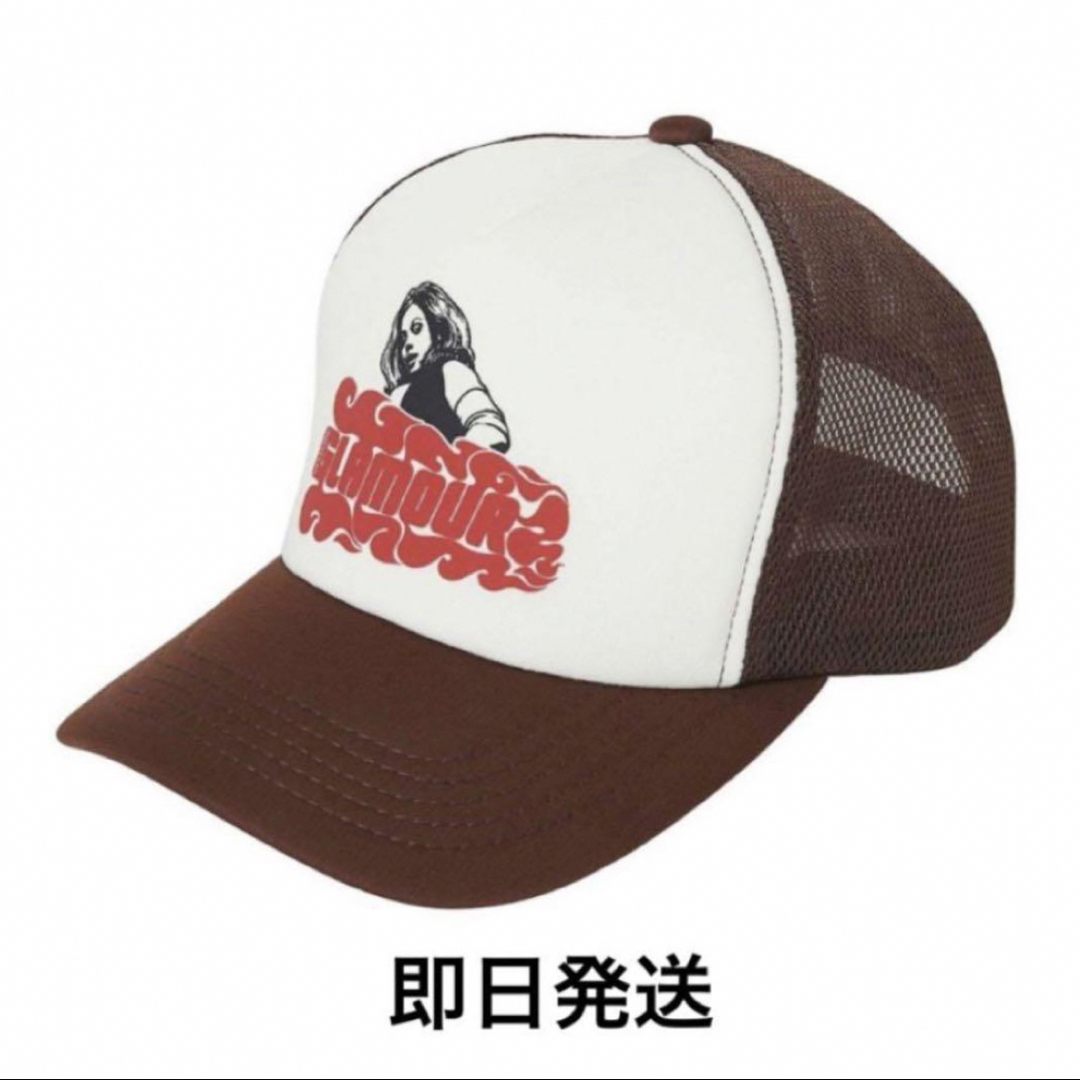 ヒステリックグラマー VIXEN GIRL メッシュキャップ 茶色 VIXEN