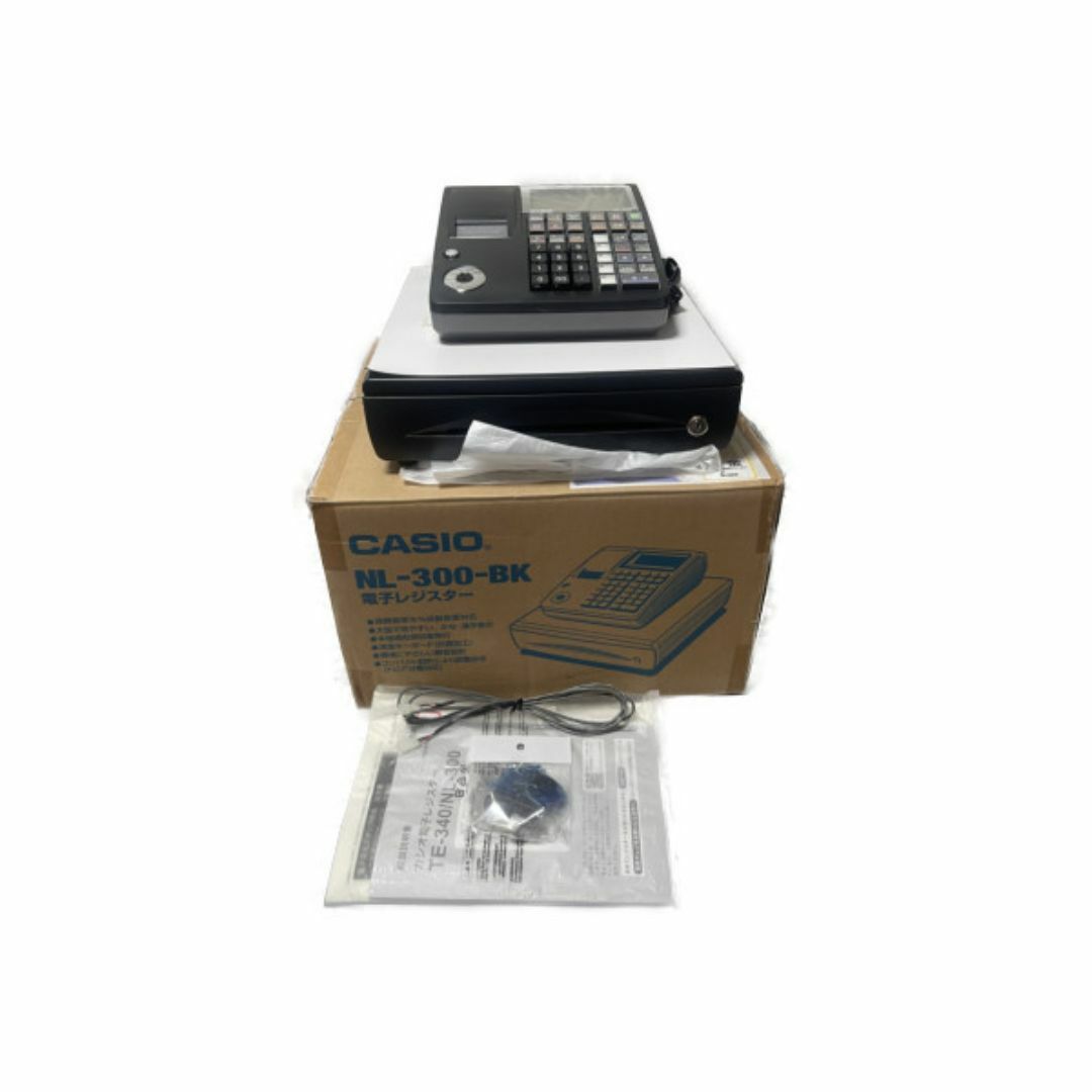 uaaa CASIO 電子レジスター NL300 レジロール14個付き uaaa CASIO 電子