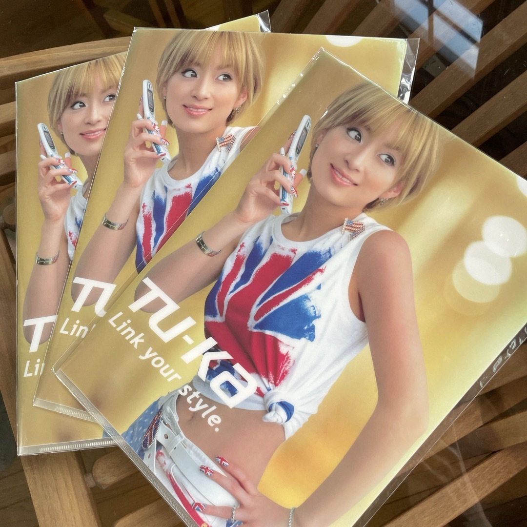 非売品❤︎浜崎あゆみ❤︎特大パンフレット・クリアケース付 非売品