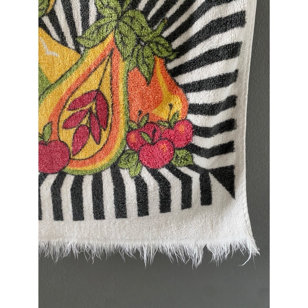 ビンテージ 70s USA ミッドセンチュリー インテリア ハンカチ タオル