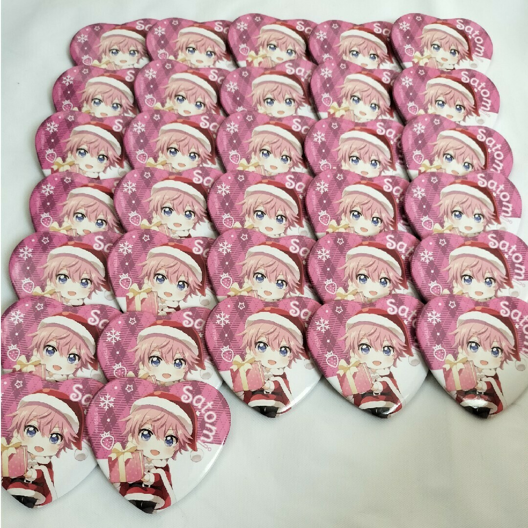 さとみくん 缶バッジ ハート缶バッジ まとめ売り すとぷり すとぷり さとみ