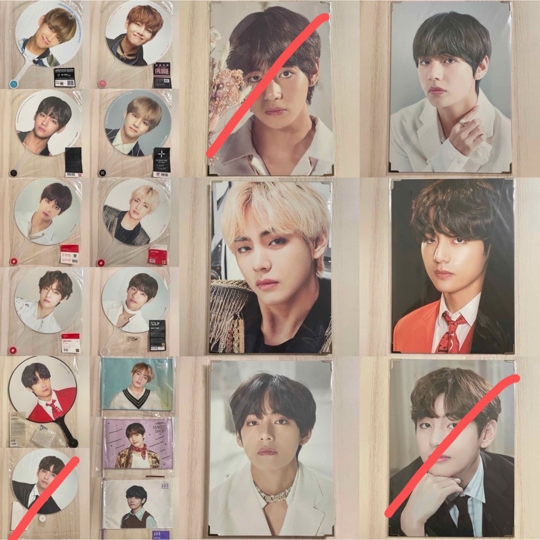 BTS ジョングク 公式 グッズ 54点 セット うちわ フラッグ プレフォト