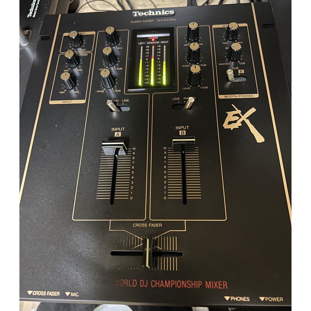 SL-1200MK3 2台+SH-EX1200 1台 テクニクス 新品針付き