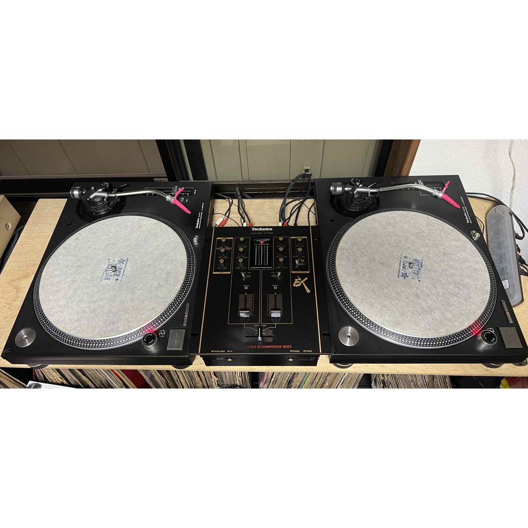 Technics SL-1200MK3D 2台セット ターンテーブル針つき美品 Technics