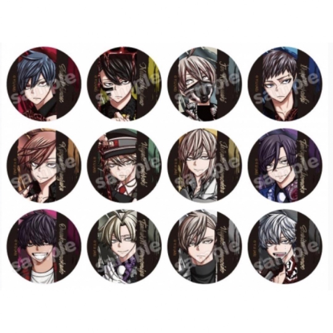 一ノ瀬四季 桃源暗鬼 缶バッジ 20個セット マンガ展 一ノ瀬四季 特装版