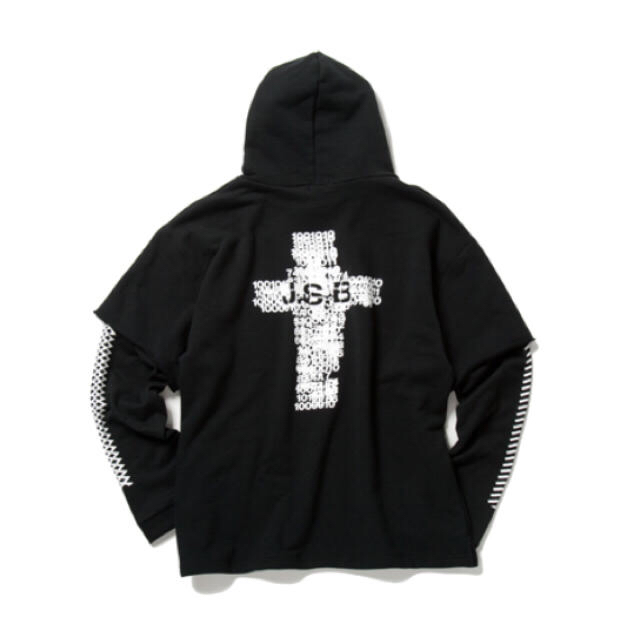 JSB パーカー（L）WHITE JSB Color EMB Hoodie | J.S.B. | VERTICAL