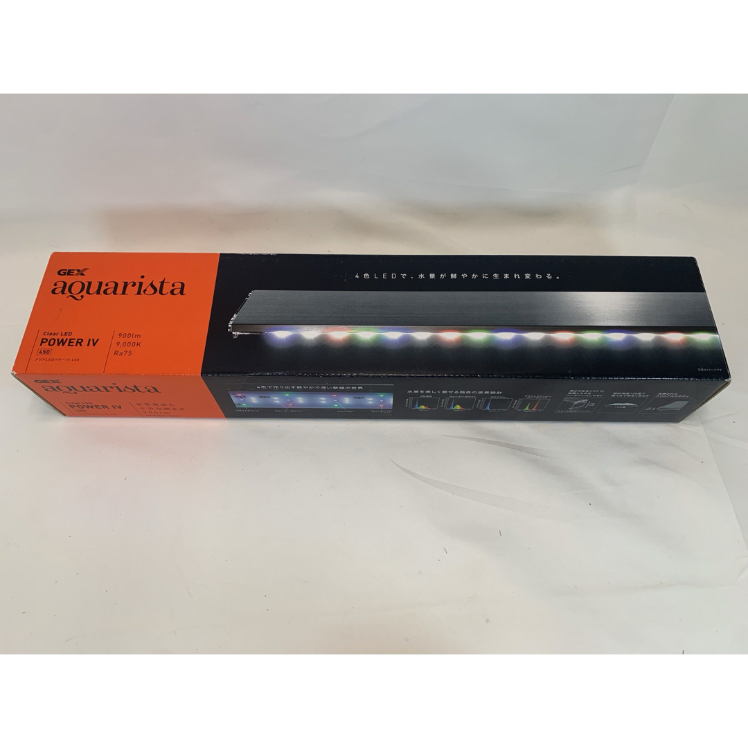 GEX CLEAR LED POWER IV BLACK 450 水槽用照明 GEX aquarista Power IV