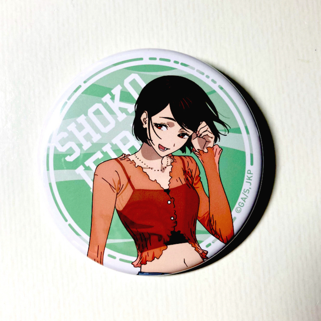 呪術廻戦 カフェ 2024 家入硝子 缶バッジ 68個まとめ売り 呪術廻戦