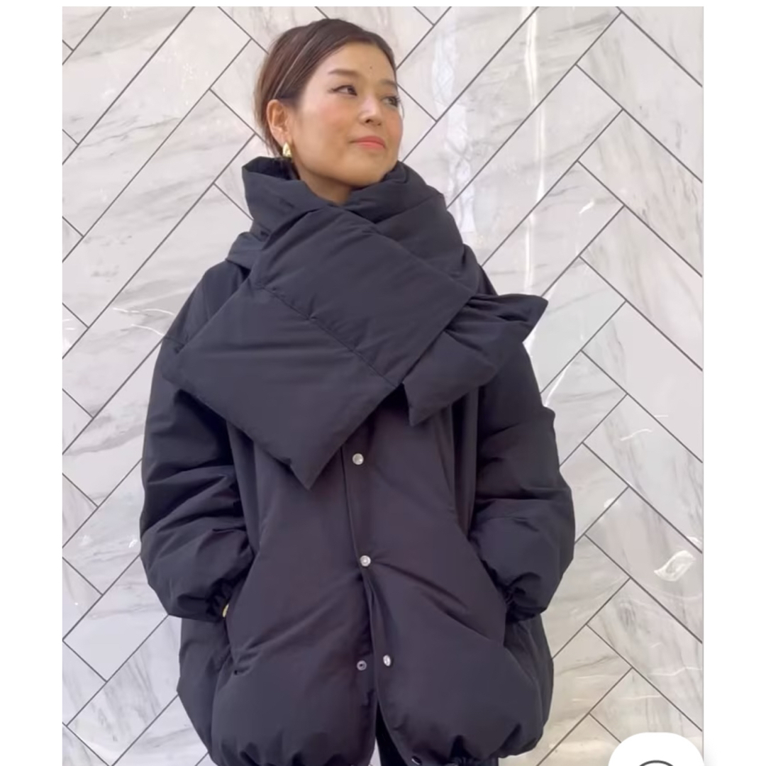 DEUXIEME CLASSE - 【CALUX/キャラクス】 PUFFER SCARF フードストール