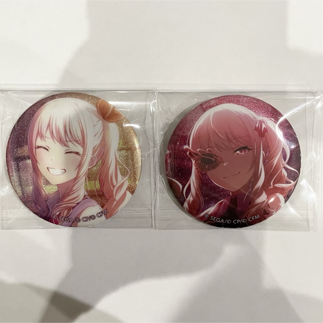 プロセカ 缶バッジ 32a グリ缶 暁山瑞希 32個 おまけカード 暁山瑞希