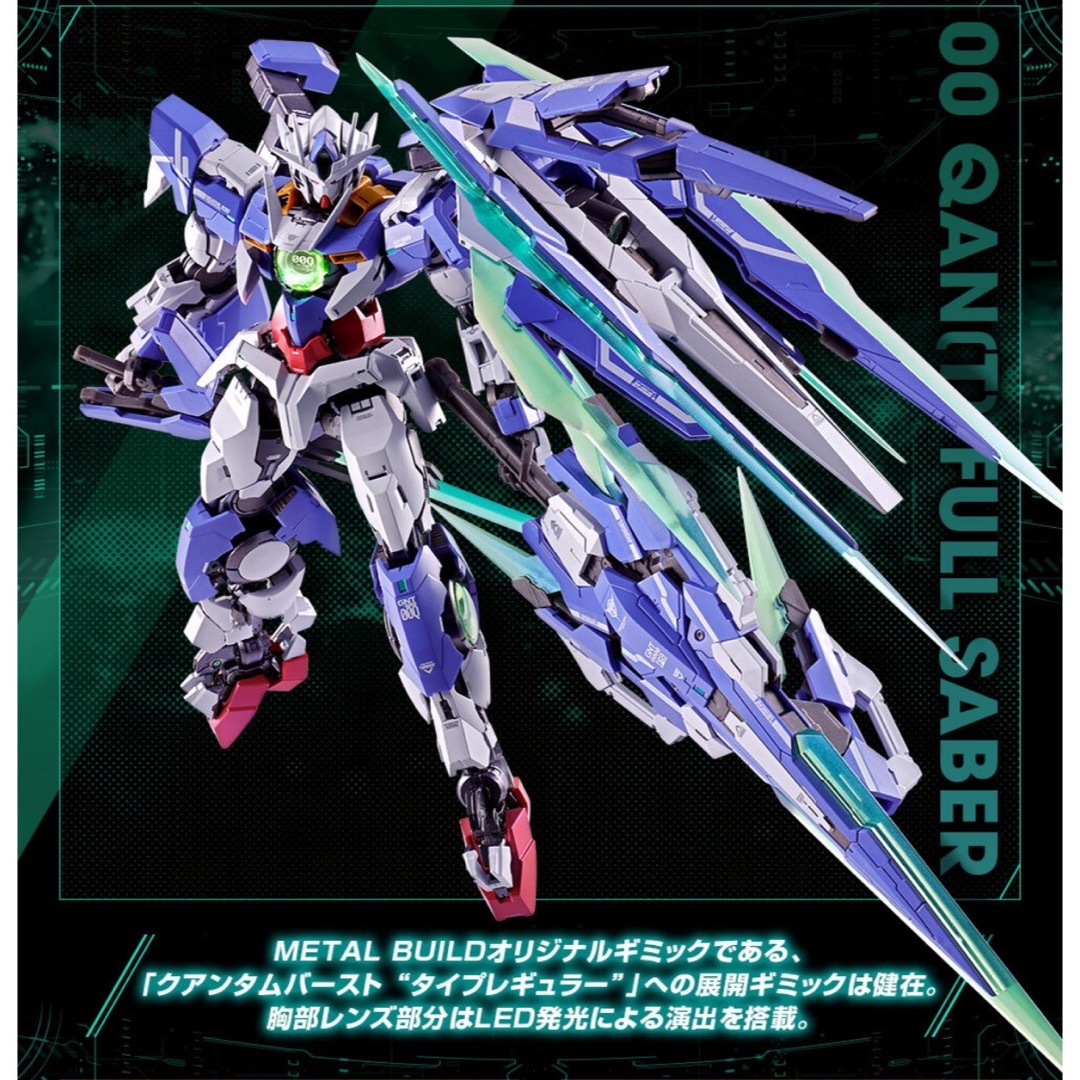 新品未開封】L BUILD 2024 ダブルオークアンタ フルセイバー L BUILD