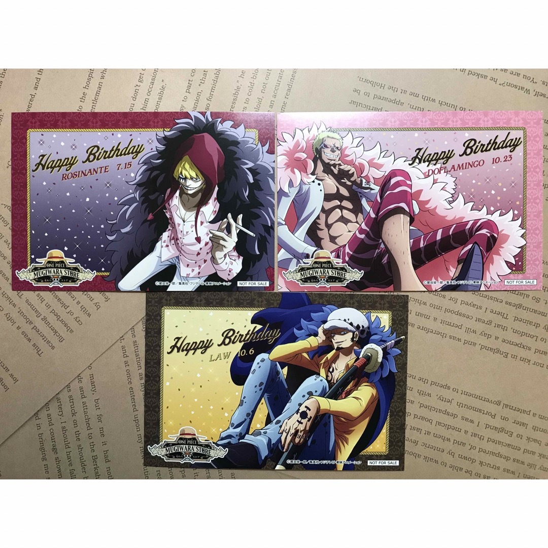 ワンピース エンスカイ 生ブロマイド ロー コラソン ワンピース