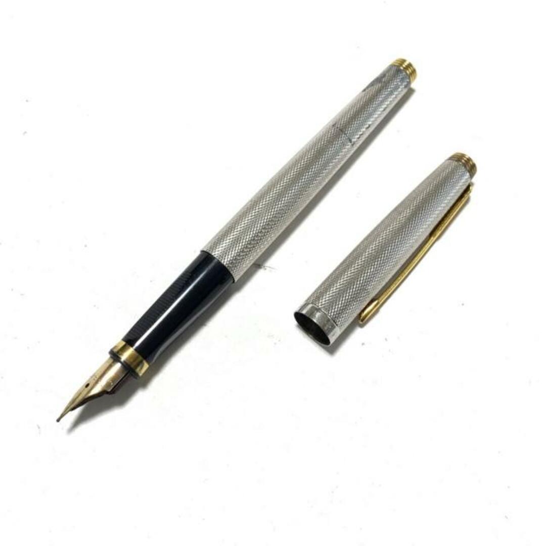 パーカー万年筆、シルバ Parker - PARKER(パーカー) 万年筆 - シルバー