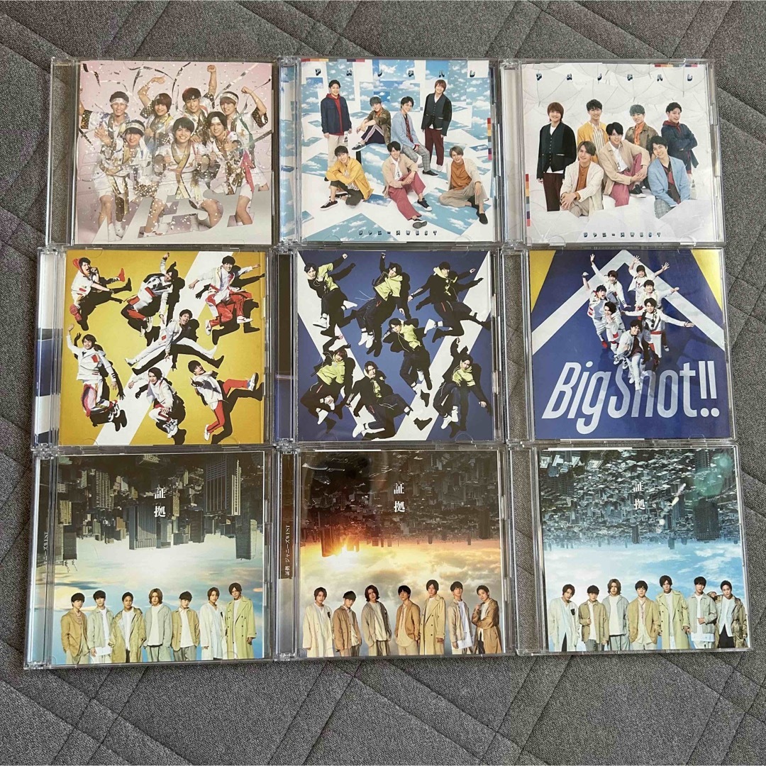 WEST. ジャニーズWEST シングル CD まとめ売り ジャニーズWEST 過去CD