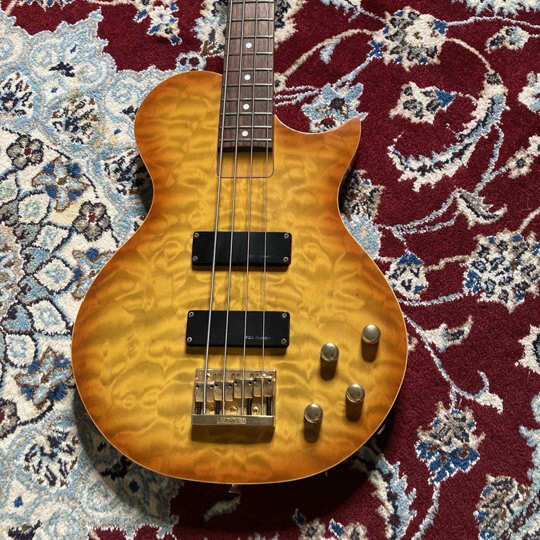 Burny バーニー レスポール タイプ ベース LSB シルバー Burny LSB-48