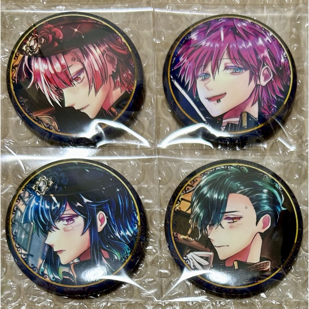 バスティン あくねこ 一周年 缶バッジ 悪魔執事と黒い猫 キャラバッジ