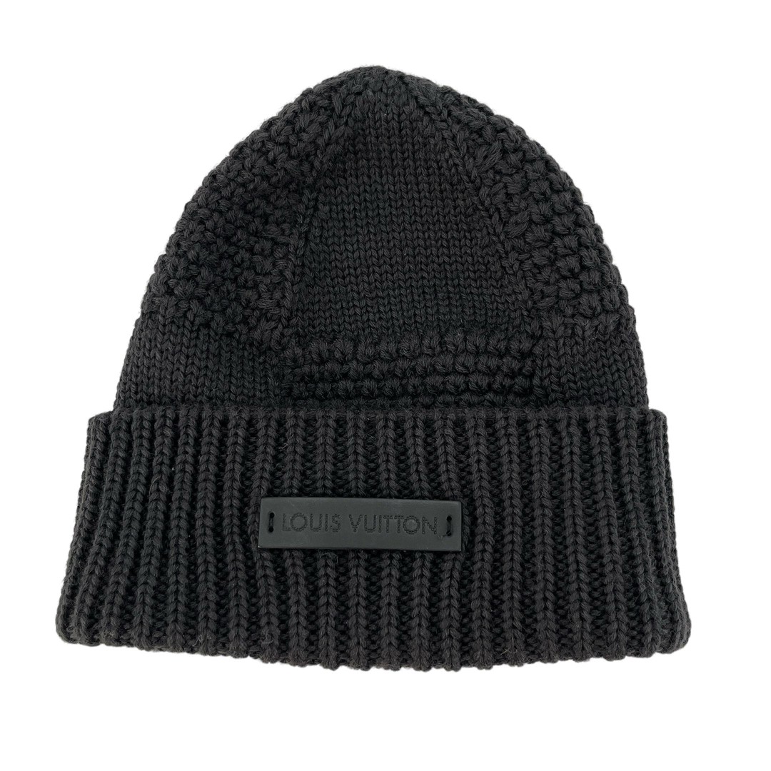 ルイヴィトンニット帽モノグラムカシミヤ100％イタリア製【値下げ交渉可】