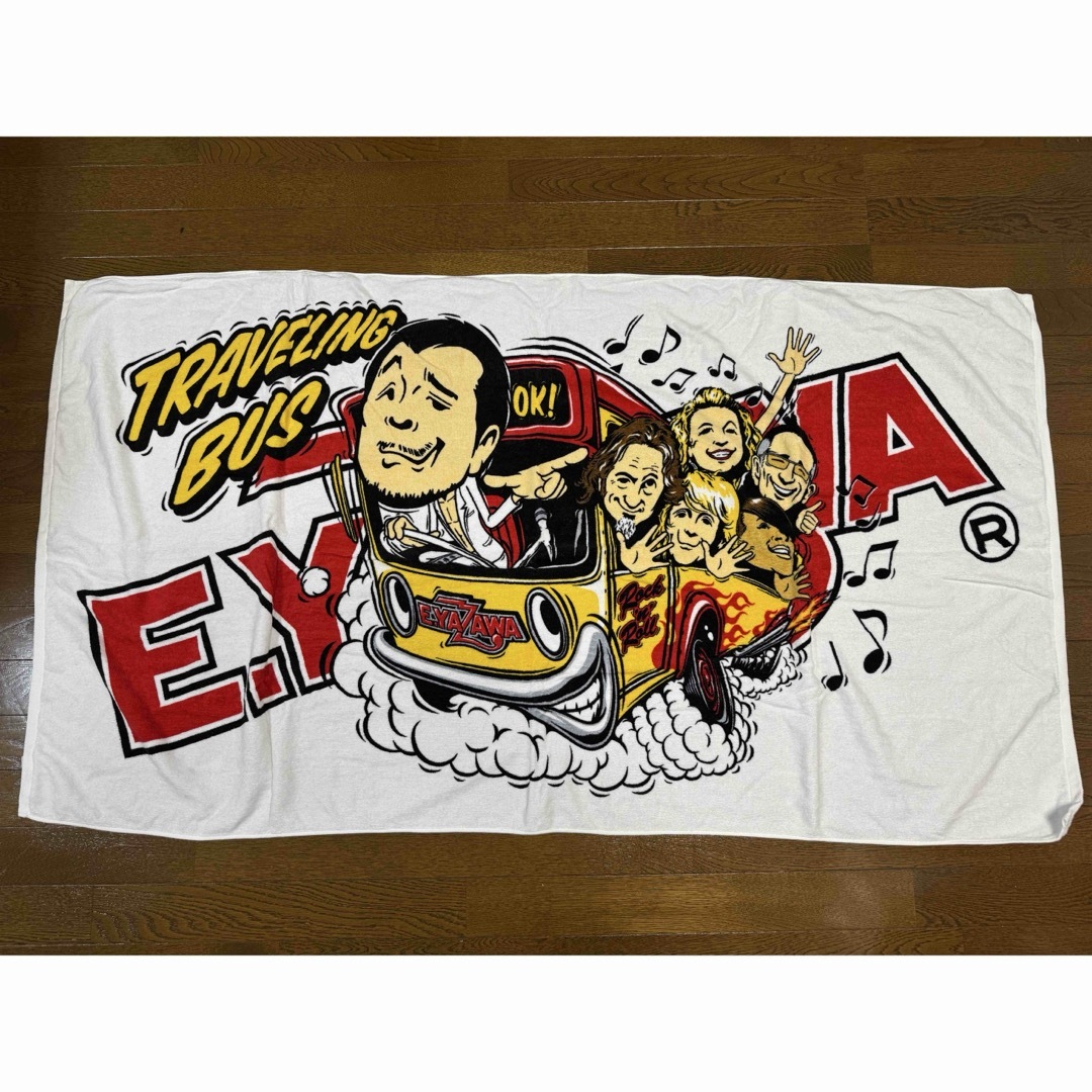 SBT 矢沢永吉 ジャガードスペシャルビーチタオル 当時物 矢沢永吉