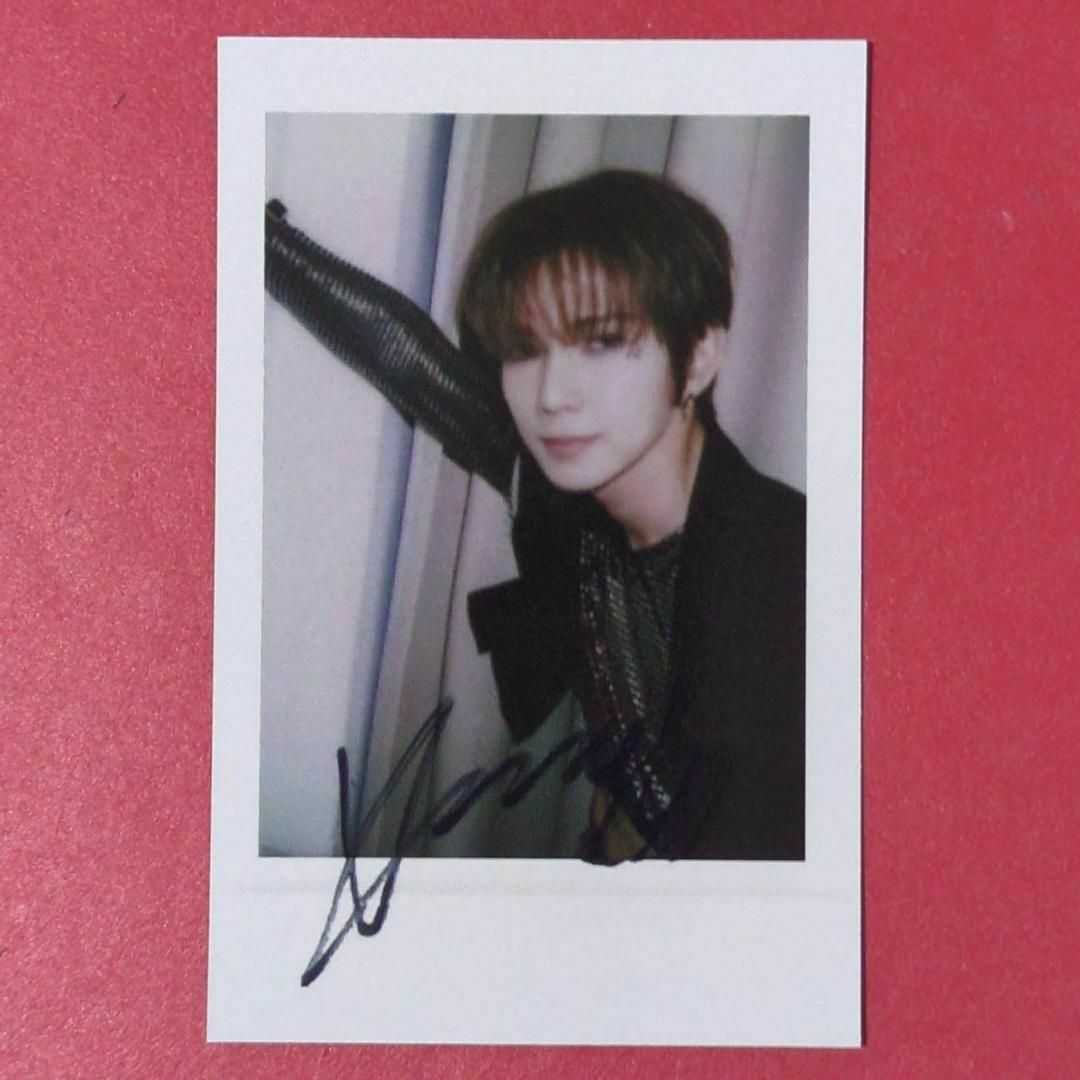 ateez ホンジュン 直筆サイン入り ポラロイド ateez ホンジュン 直筆