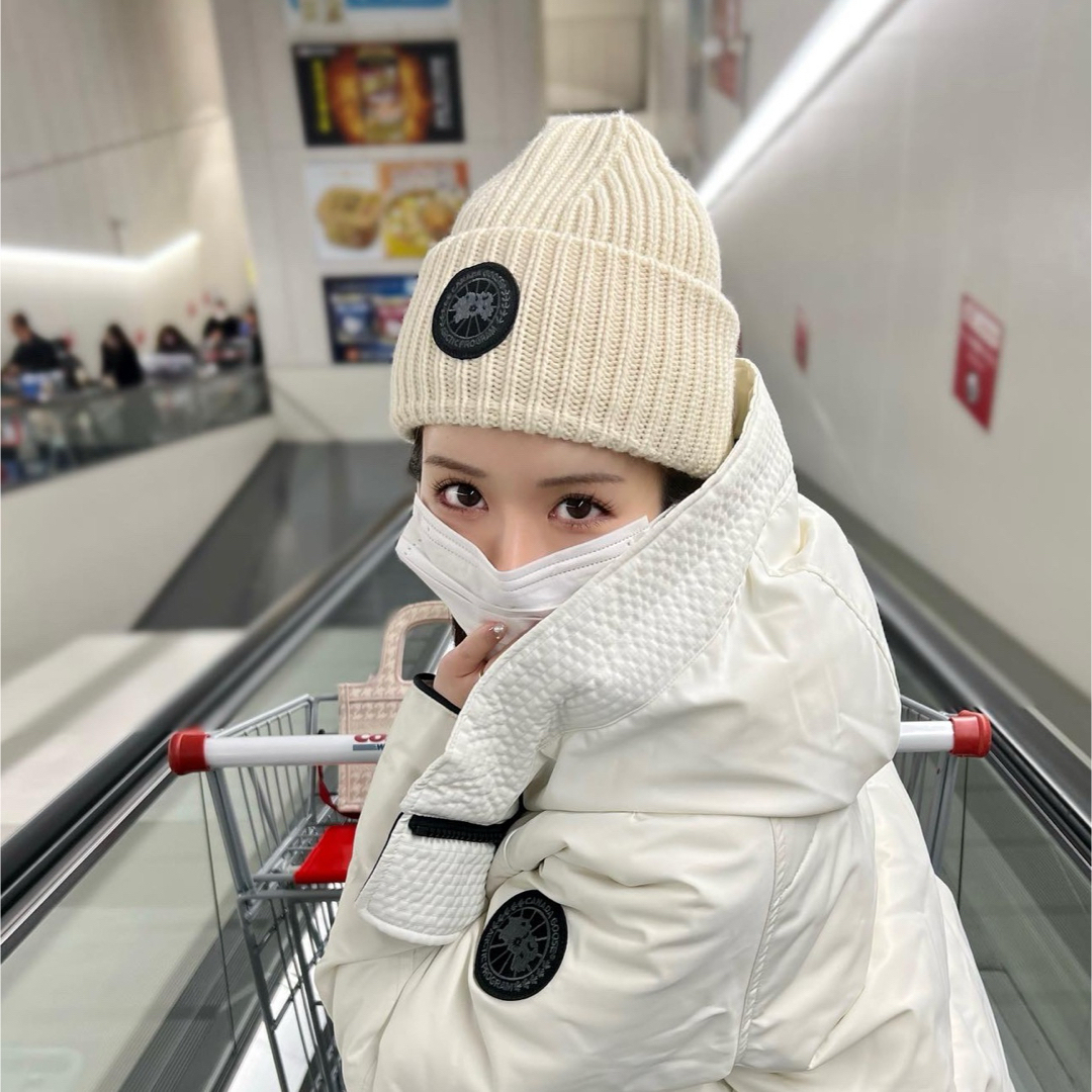 カナダグース ニット帽 リブ トゥック(5026M)｜カナダグース (CANADA