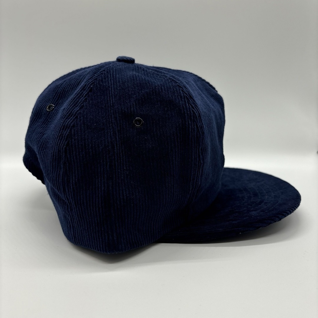 ビンテージ アメリカ製 デッドストック コーデュロイキャップ ブルー