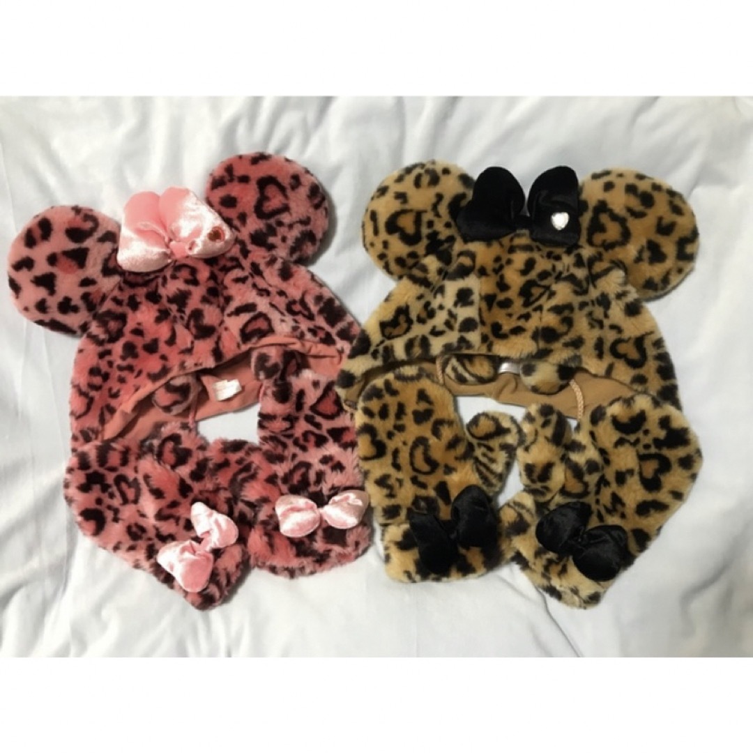 ヒョウ柄耳付き帽子 ディズニー ディズニーシー ディズニーランド