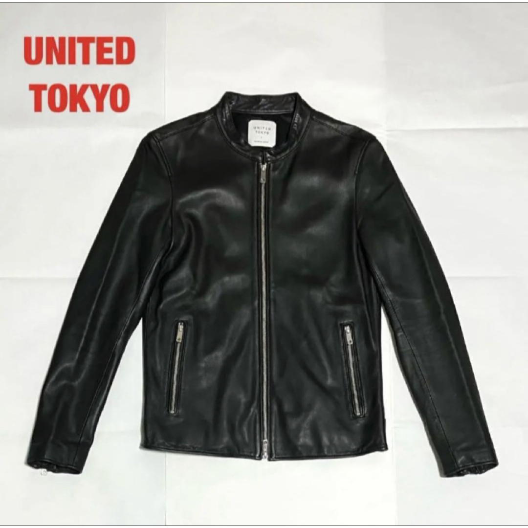 UNITED TOKYO ラムレザー シングルライダース ユナイテッドトウキョウ