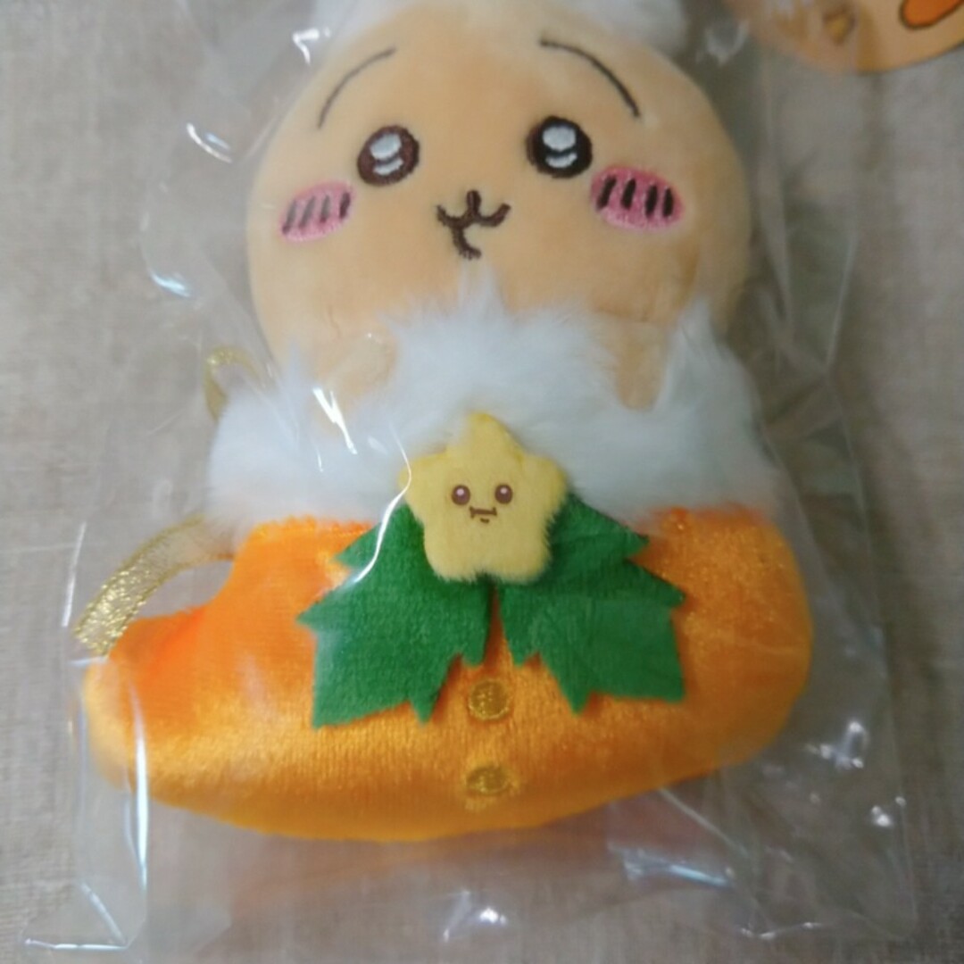 ちいかわ ハチワレ うさぎ クリスマスオーナメントにもなるマスコット 3点