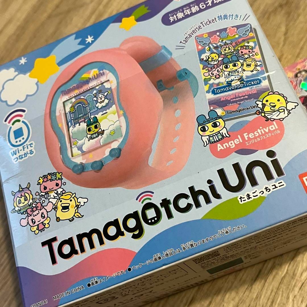 美品【DLエリア6箇所】たまごっち ユニ エンジェルフェスティバル