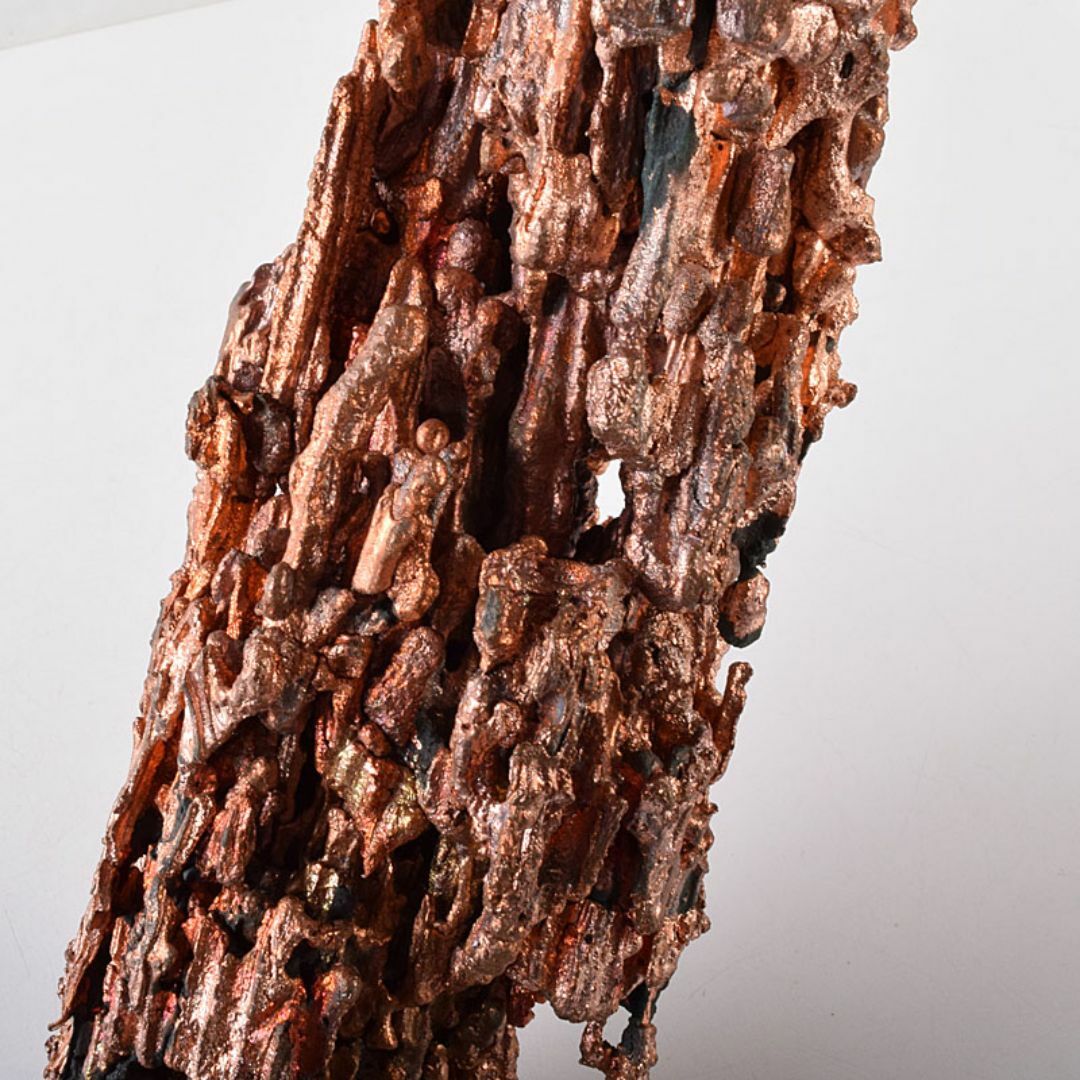 銅滴 含金銀銅製 住友金属鉱山株式会社謹製 重さ約12㎏ 重さ約5.9㎏ 約