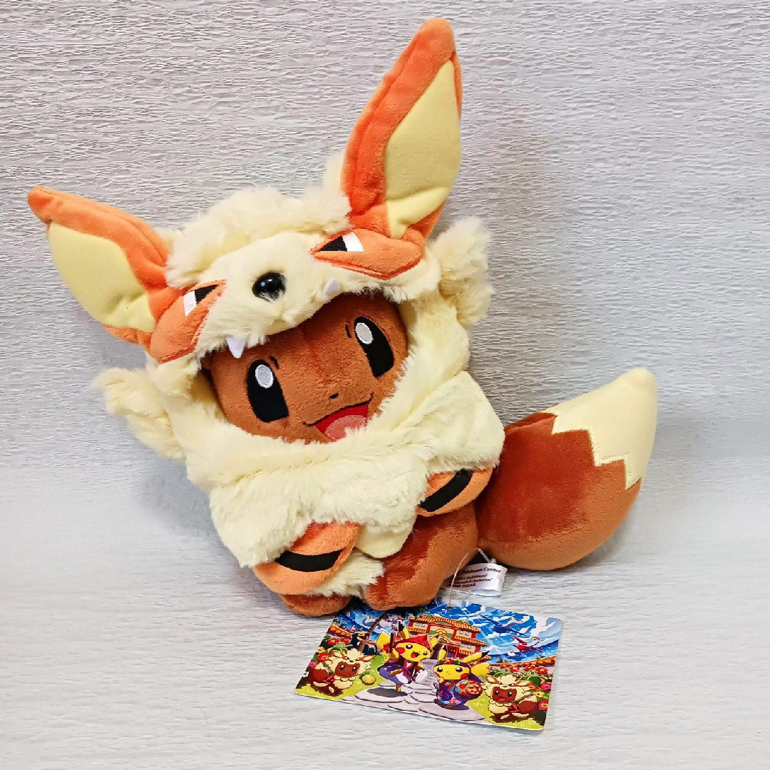 トップ 沖縄限定 シーサー イーブイ ぬいぐるみ ポケモン ウインディ